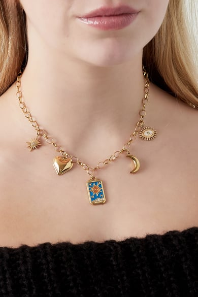 Halskette mit Dreamchaser-Charm – Goldfarben h5 Bild3